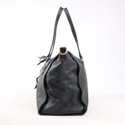 Louis Vuitton Monogram Empreinte Lumineuse PM Shoulder Bag in Navy Blue M93410