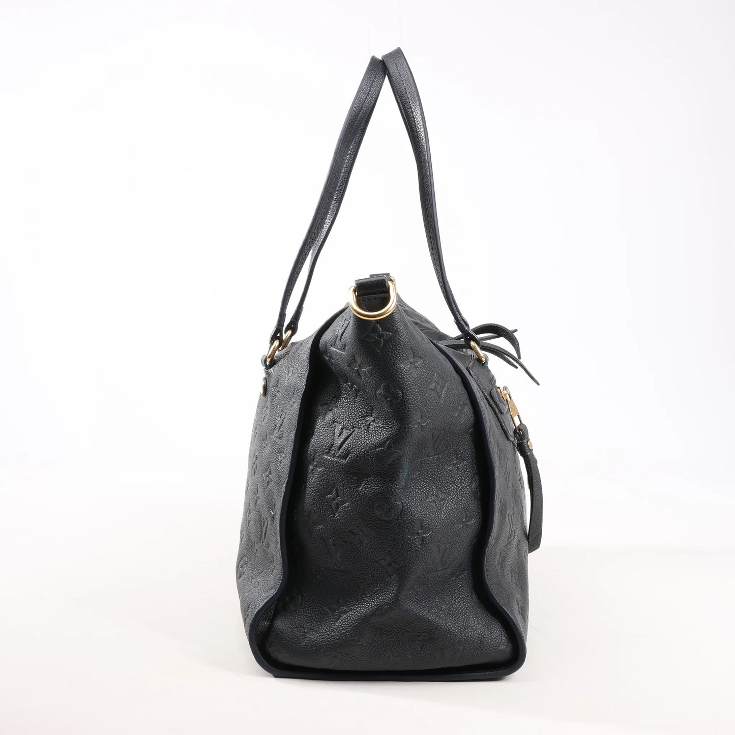 Louis Vuitton Monogram Empreinte Lumineuse PM Shoulder Bag in Navy Blue M93410