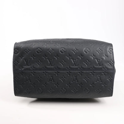 Louis Vuitton Monogram Empreinte Lumineuse PM Shoulder Bag in Navy Blue M93410