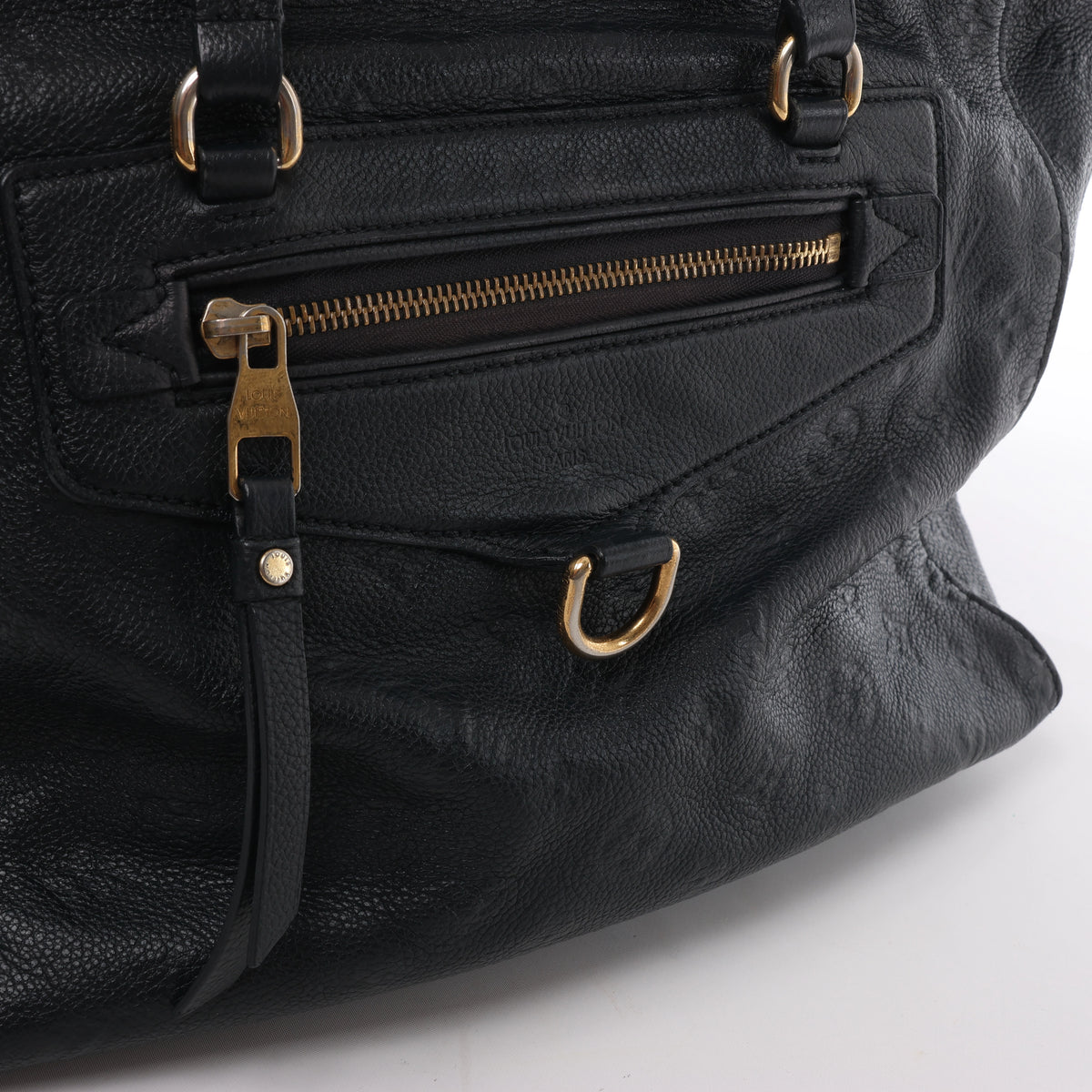 Bolso de hombro Louis Vuitton Lumineuse PM Monogram Empreinte en azul marino M93410