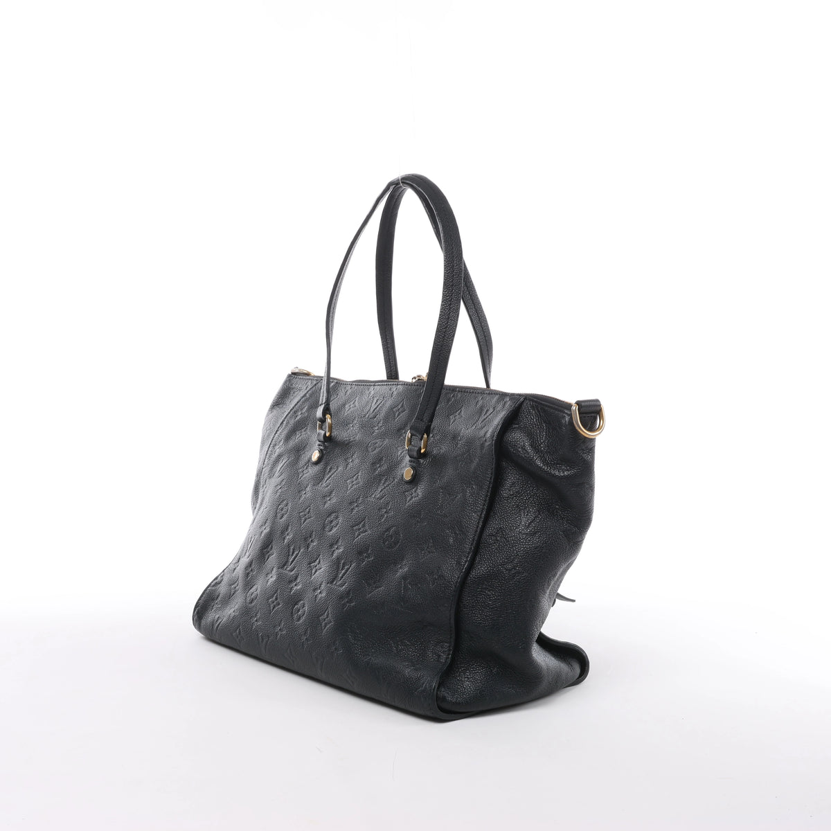 Bolso de hombro Louis Vuitton Lumineuse PM Monogram Empreinte en azul marino M93410
