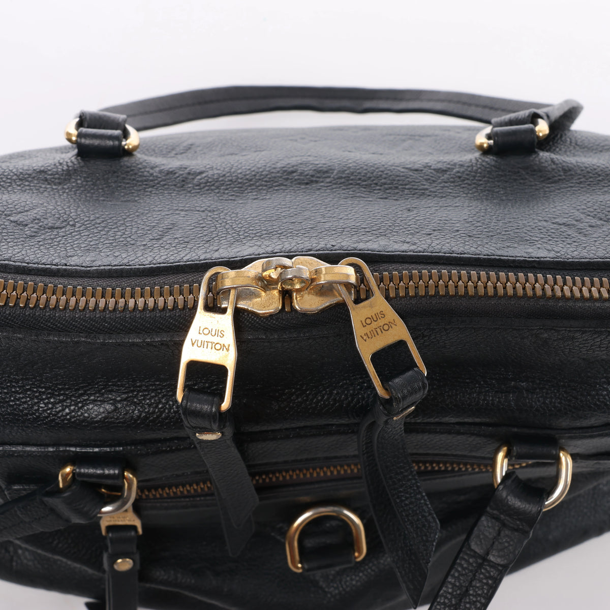 Bolso de hombro Louis Vuitton Lumineuse PM Monogram Empreinte en azul marino M93410