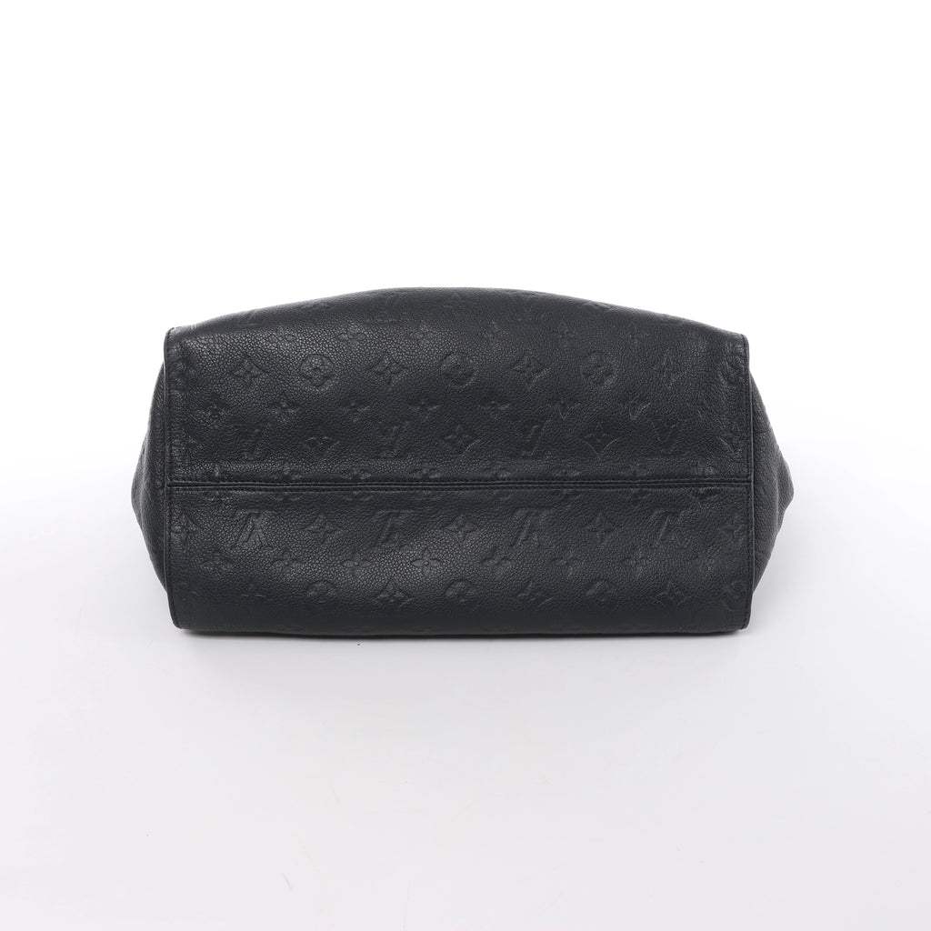 Bolso de hombro Louis Vuitton Lumineuse PM Monogram Empreinte en azul marino M93410