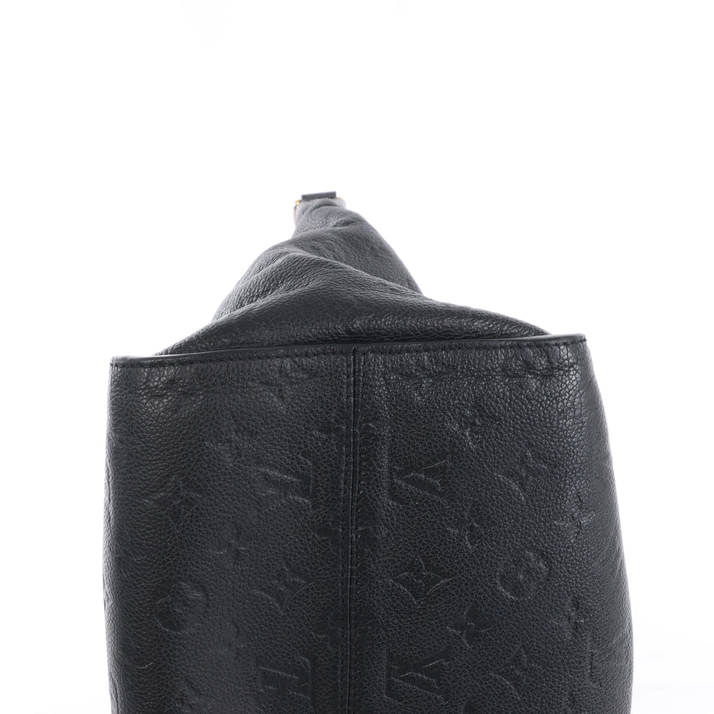 Bolso de hombro Louis Vuitton Lumineuse PM Monogram Empreinte en azul marino M93410