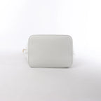 Louis Vuitton Petit Noe NM Monogram Cutout Shoulder Bag in White M20740