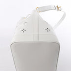 Louis Vuitton Petit Noe NM Monogram Cutout Shoulder Bag in White M20740