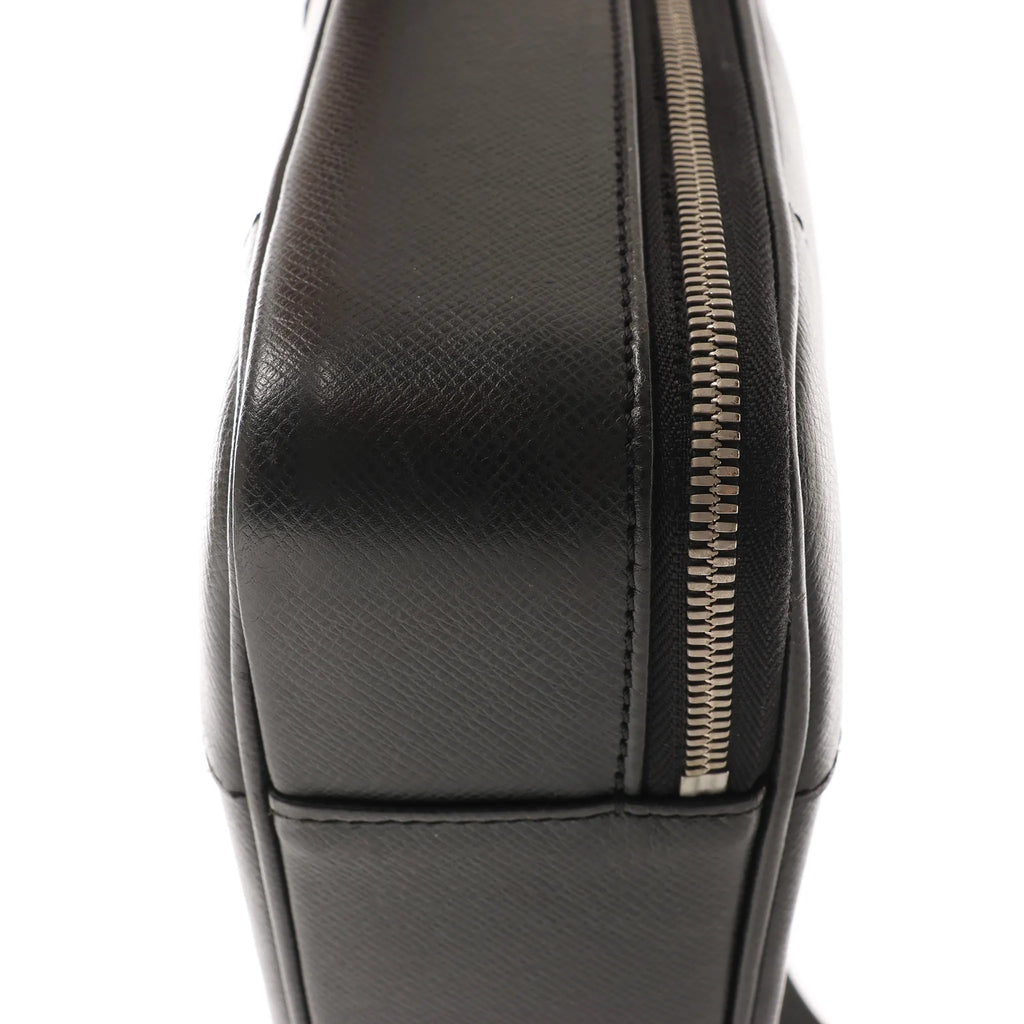 Louis Vuitton Odessa Taiga 2Way Handbag in Ardoise Black M32522