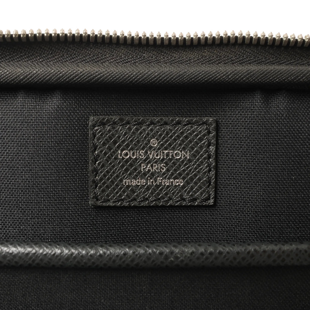 Louis Vuitton Odessa Taiga 2Way Handbag in Ardoise Black M32522