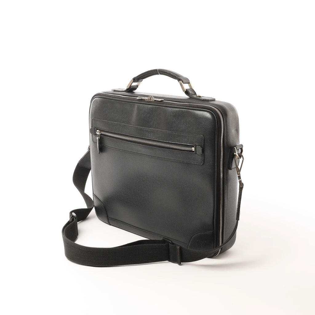 Louis Vuitton Odessa Taiga 2Way Handbag in Ardoise Black M32522