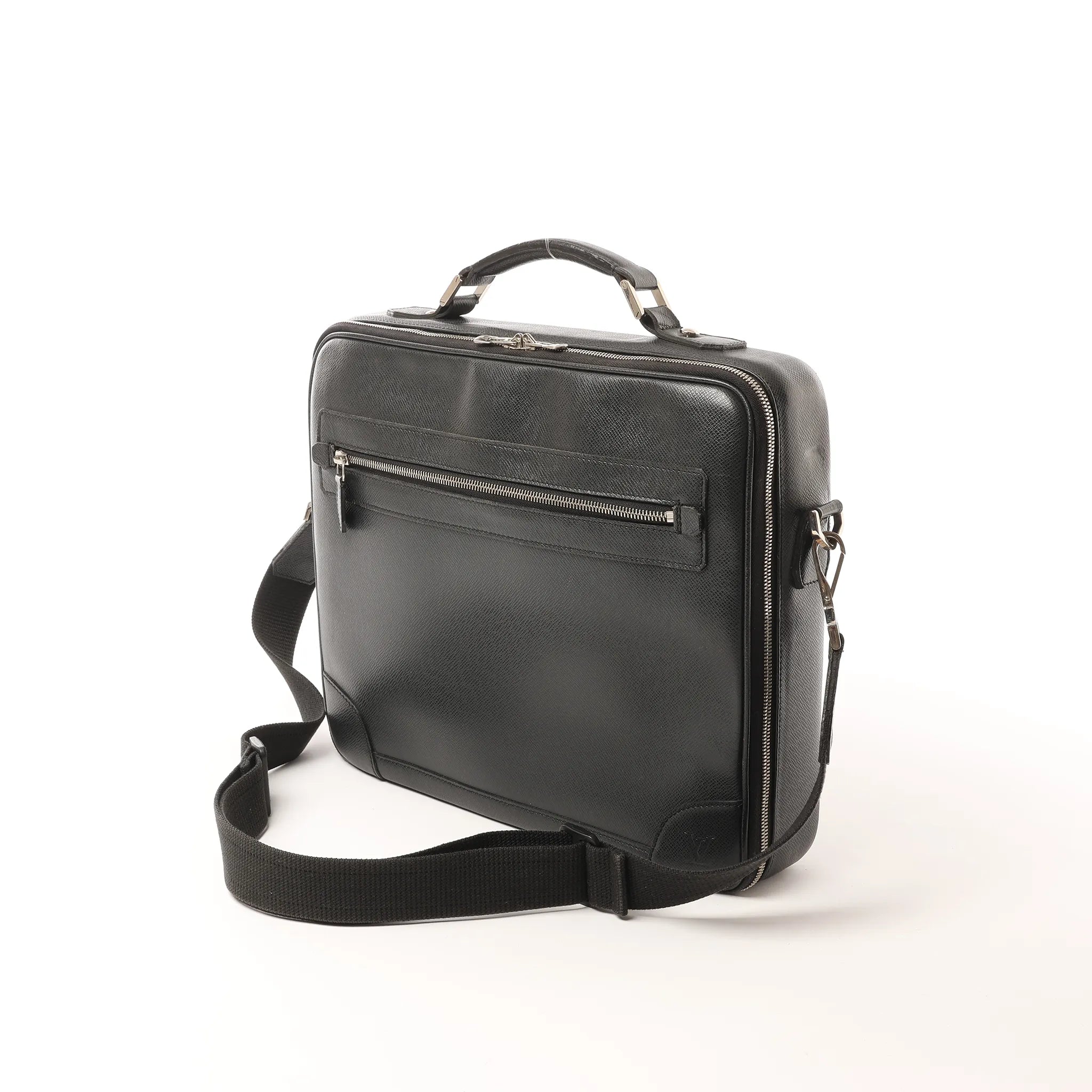 Louis Vuitton Odessa Taiga 2Way Handbag in Ardoise Black M32522