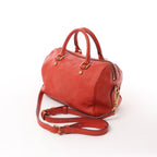 Louis Vuitton Speedy Bandoulière 25 Monogram Empreinte Handbag in Red M40758