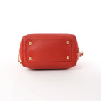 Louis Vuitton Speedy Bandoulière 25 Monogram Empreinte Handbag in Red M40758