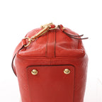 Louis Vuitton Speedy Bandoulière 25 Monogram Empreinte Handbag in Red M40758