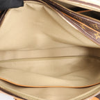 Louis Vuitton Alize Monogram Canvas 2 Poches Travel Bag in Brown M41399