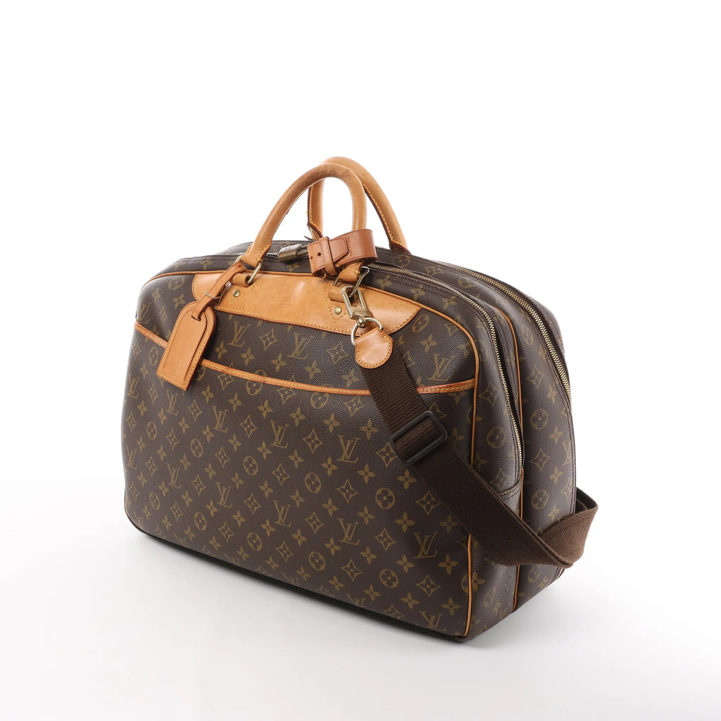 Louis Vuitton Alize Monogram Canvas 2 Poches Travel Bag in Brown M41399