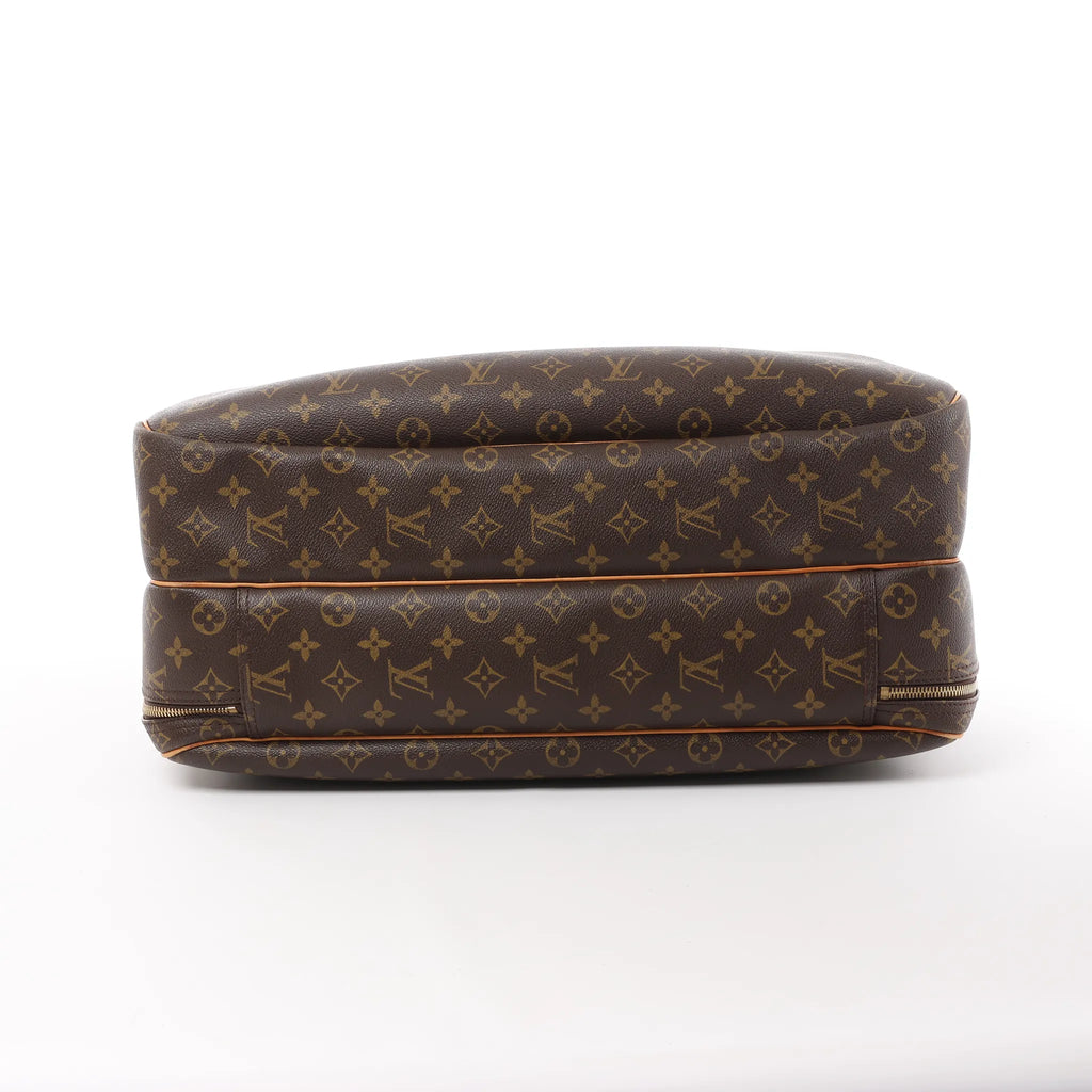 Louis Vuitton Alize Monogram Canvas 2 Poches Travel Bag in Brown M41399