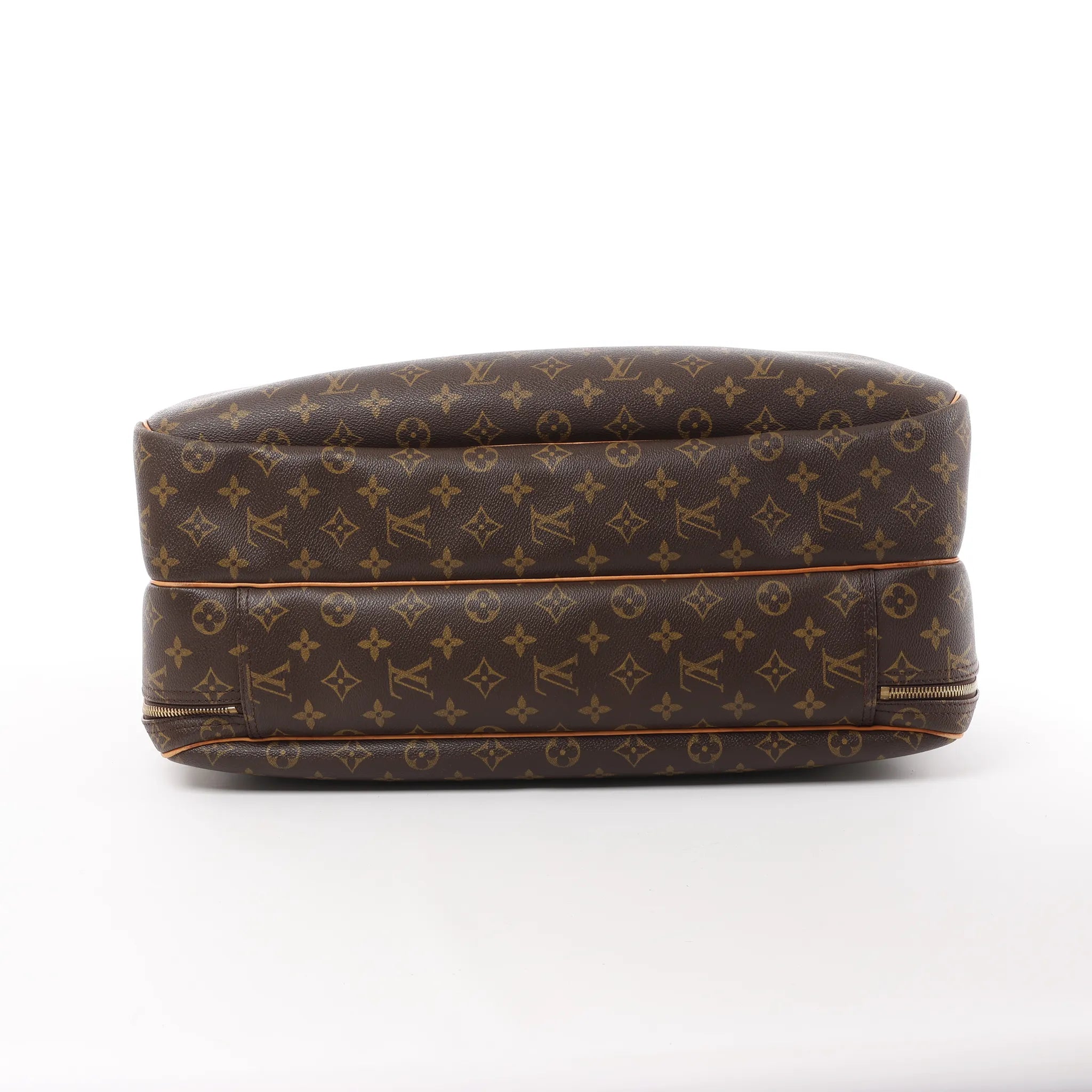 Louis Vuitton Alize Monogram Canvas 2 Poches Travel Bag in Brown M41399