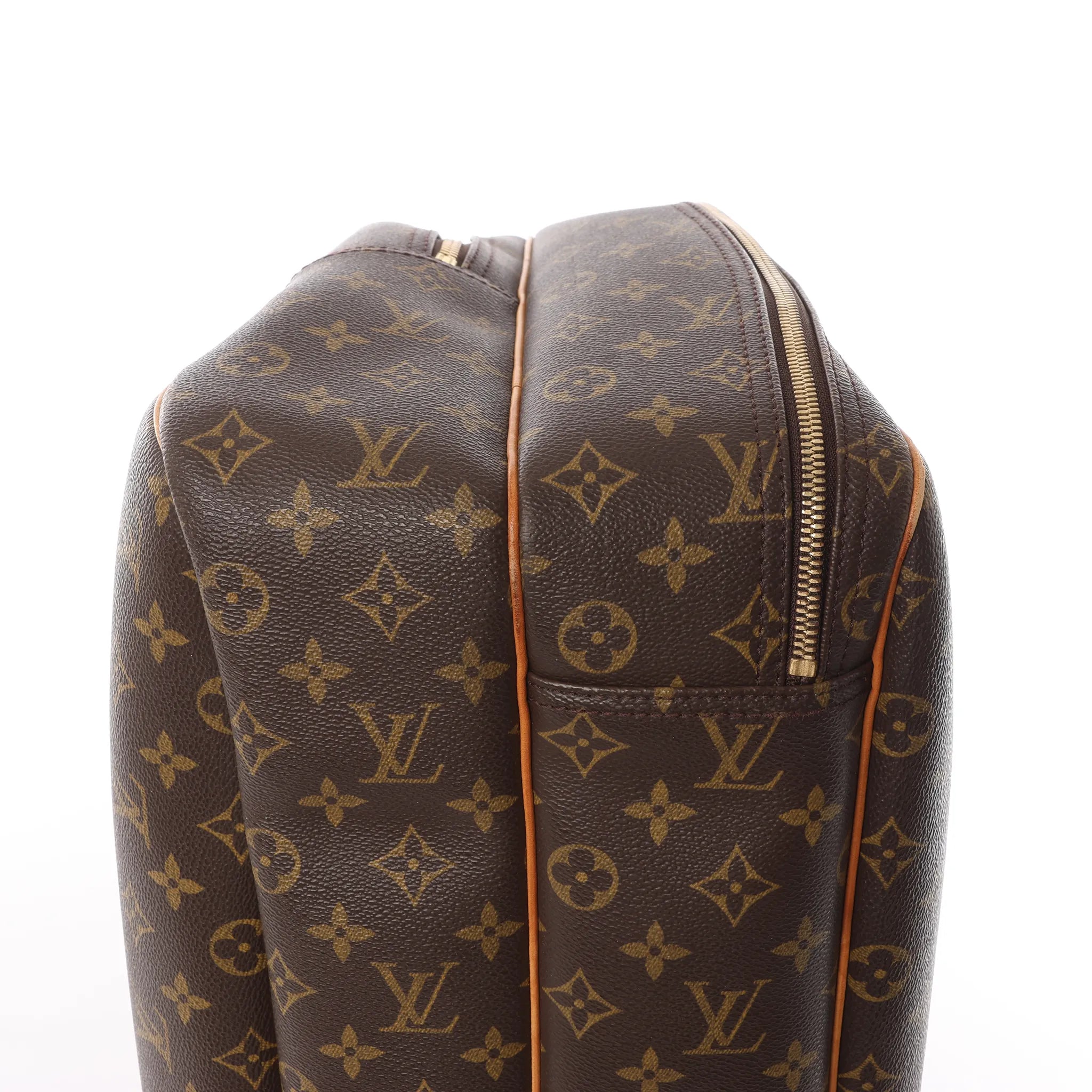 Louis Vuitton Alize Monogram Canvas 2 Poches Travel Bag in Brown M41399