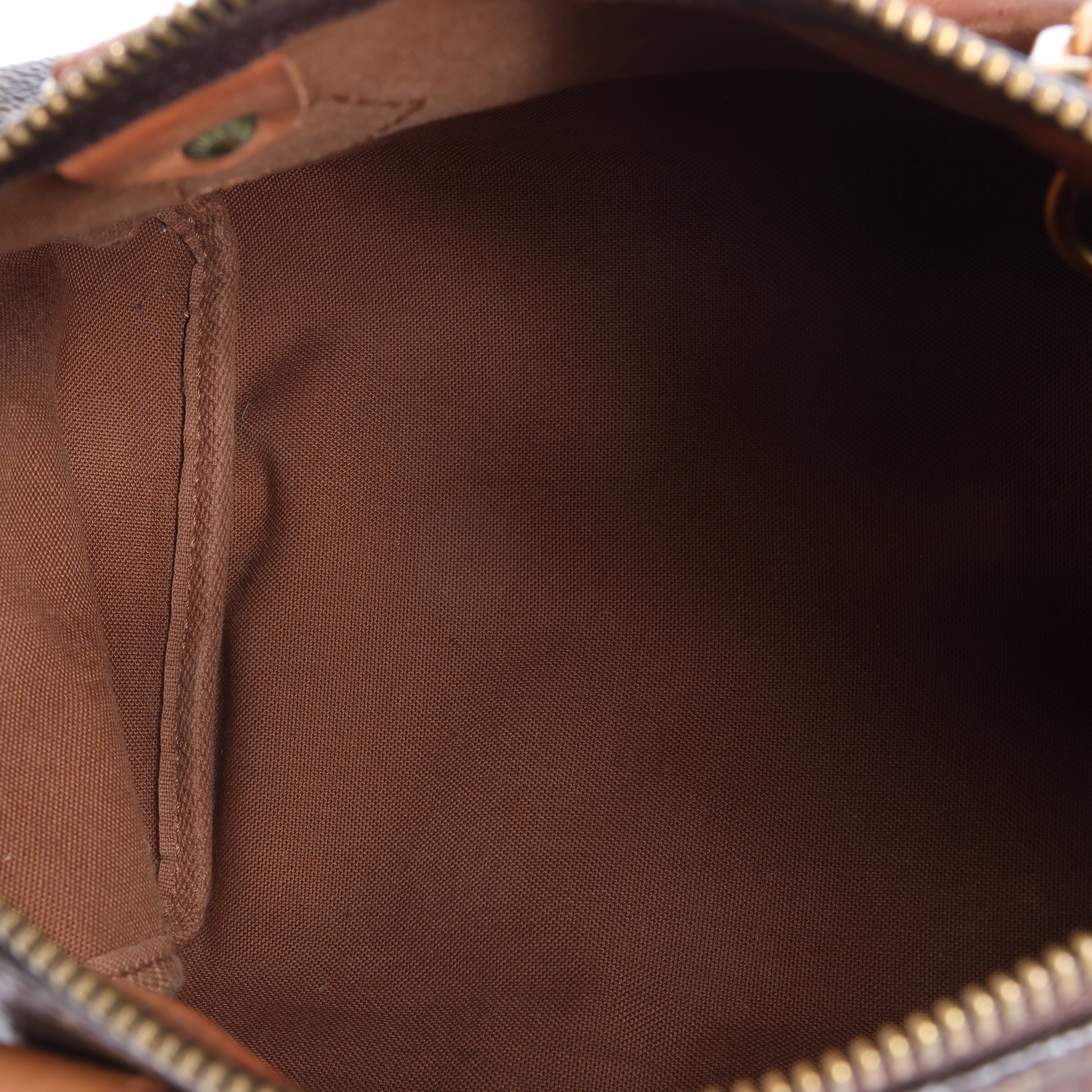 Louis Vuitton Speedy 25 Monogram Handbag in Brown M41528