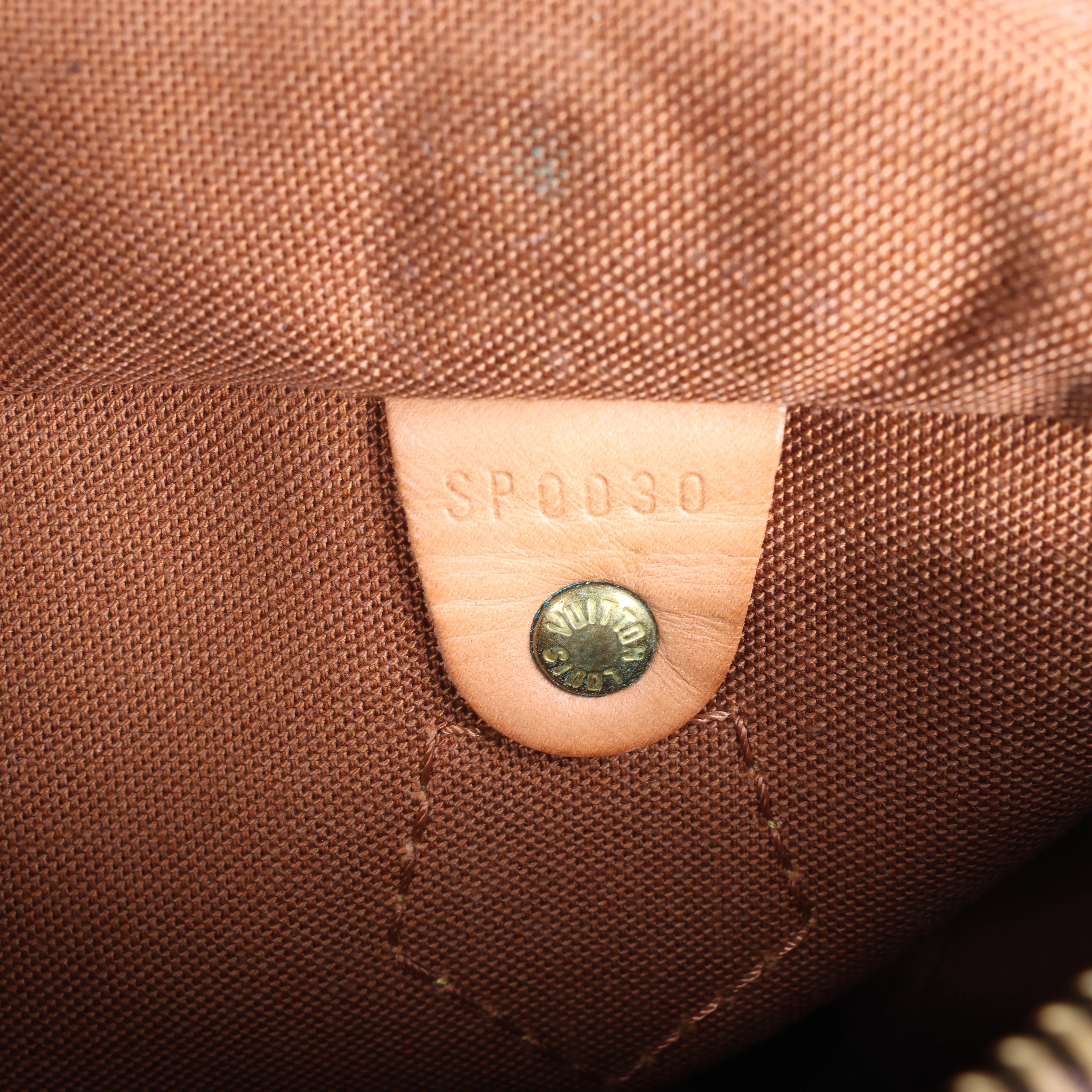 Louis Vuitton Speedy 25 Monogram Handbag in Brown M41528