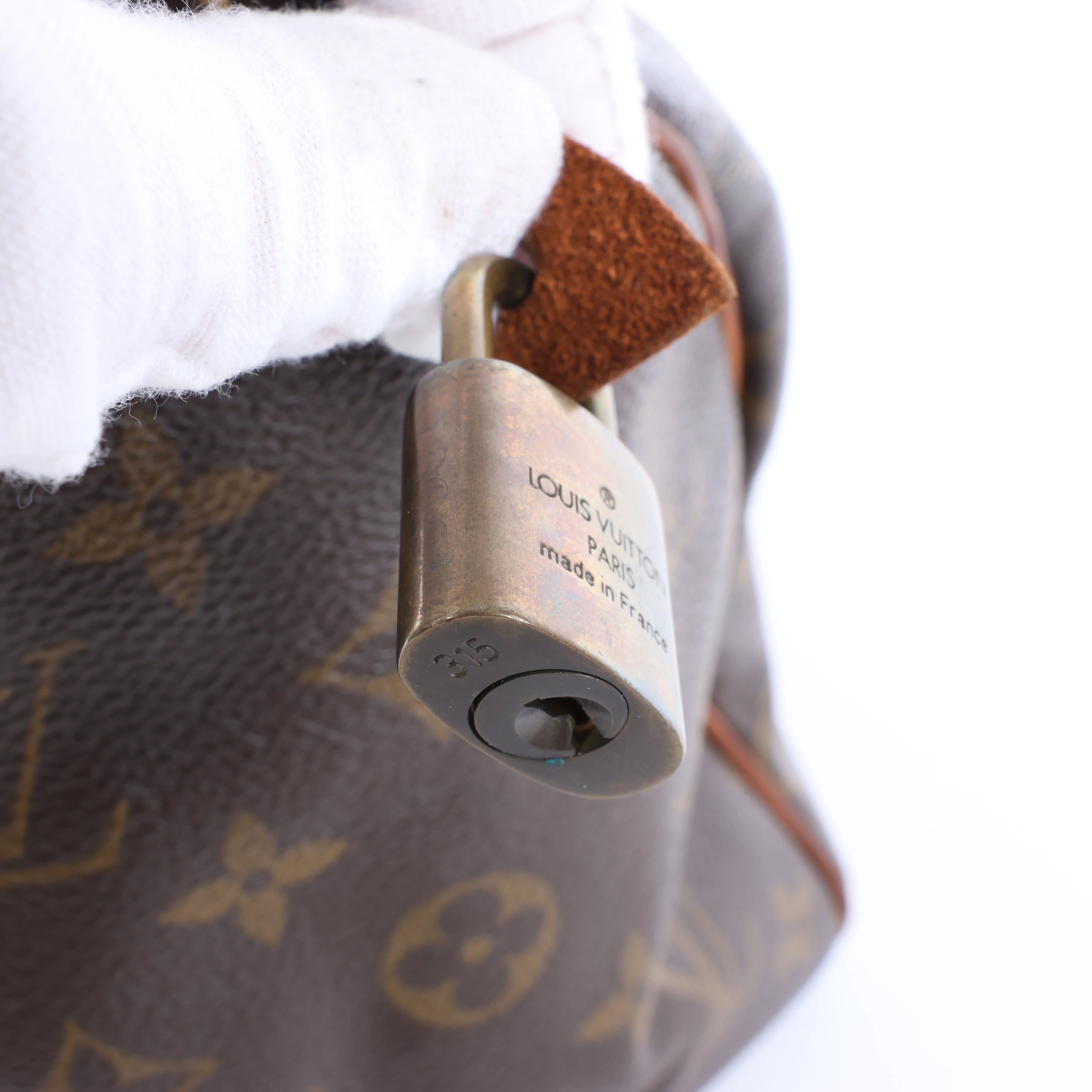 Louis Vuitton Speedy 25 Monogram Handbag in Brown M41528