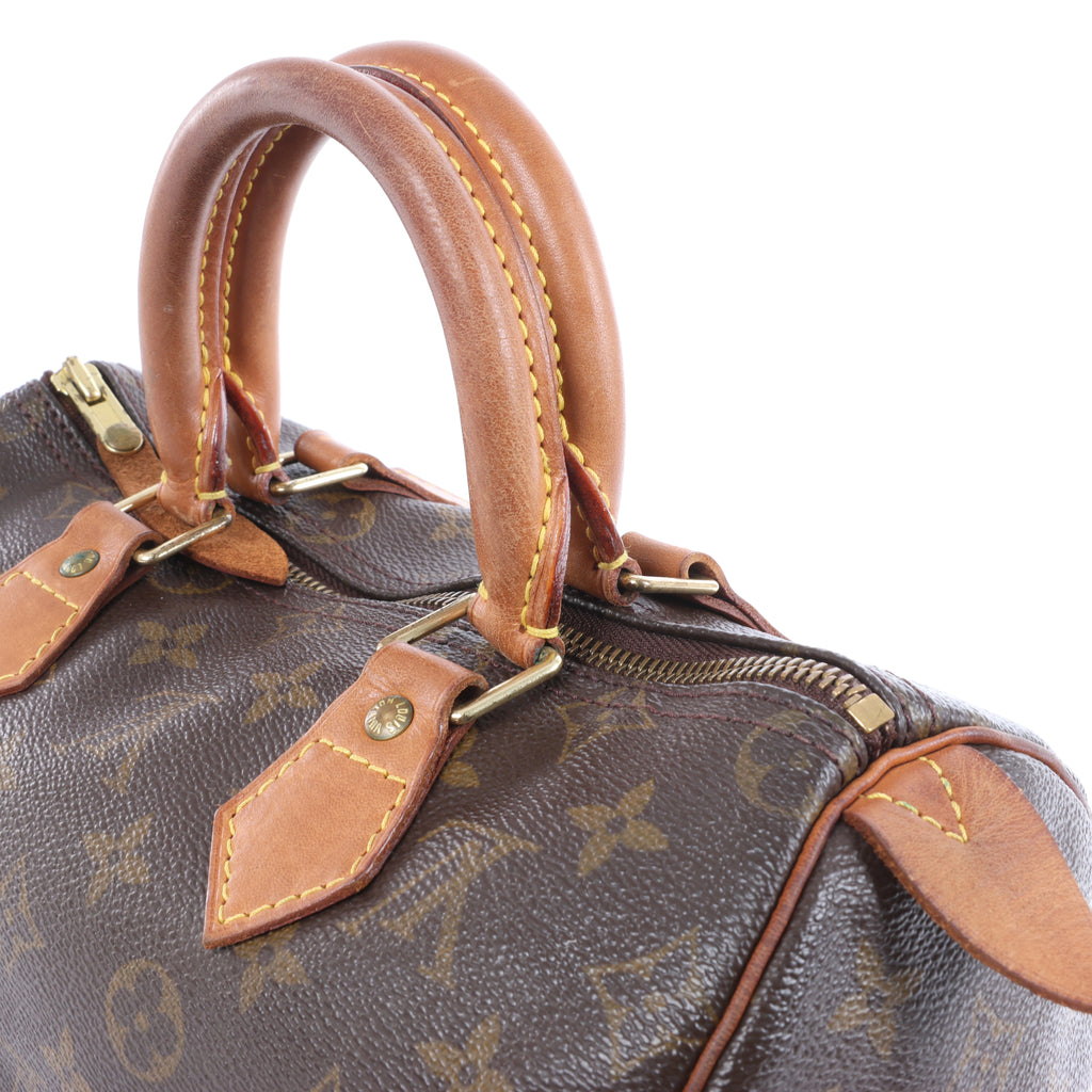 Louis Vuitton Speedy 25 Monogram Handbag in Brown M41528