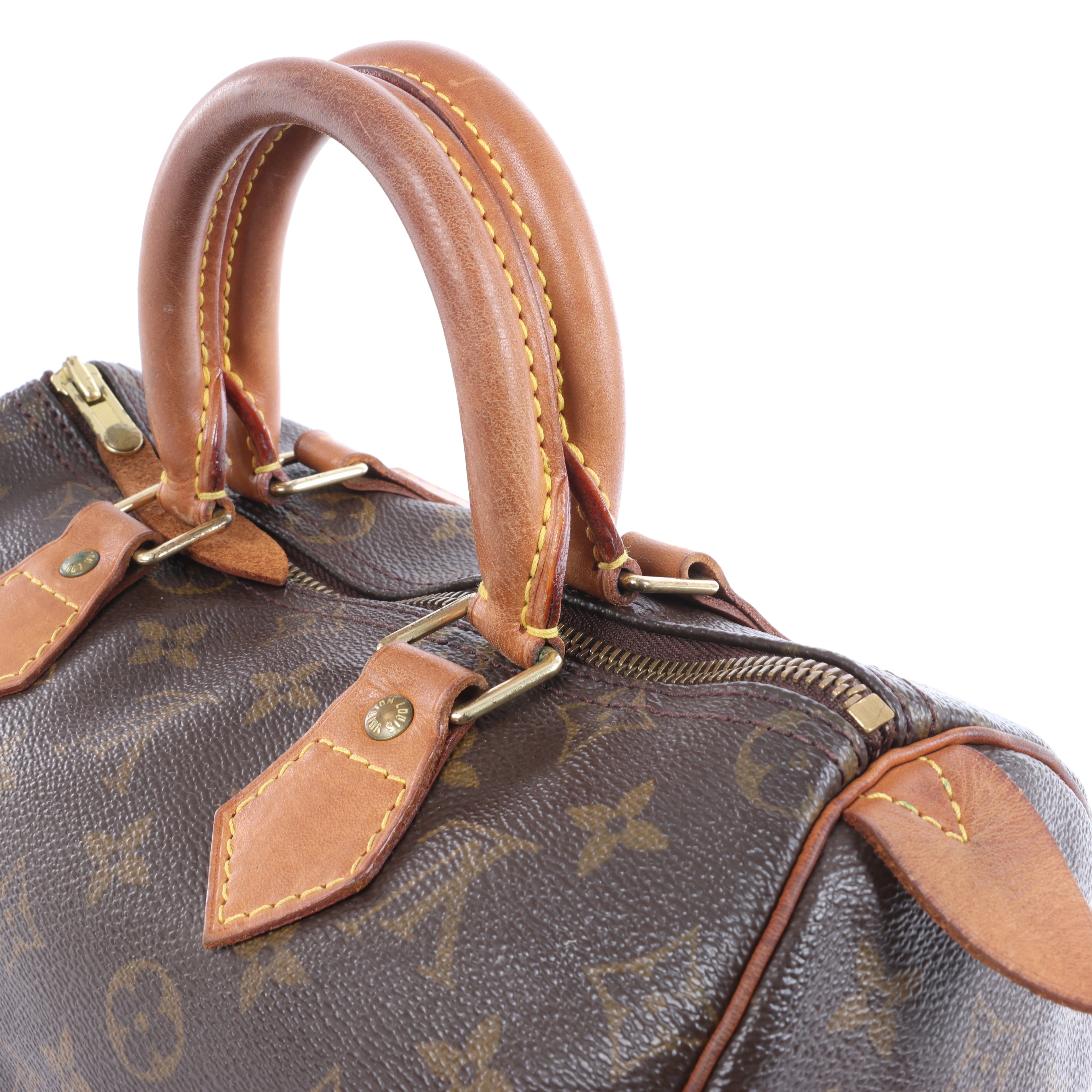Louis Vuitton Speedy 25 Monogram Handbag in Brown M41528