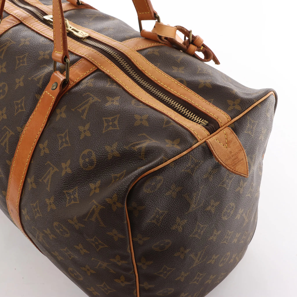 Louis Vuitton Sac Souple 45 Monogram Canvas Travel Bag in Brown M41624