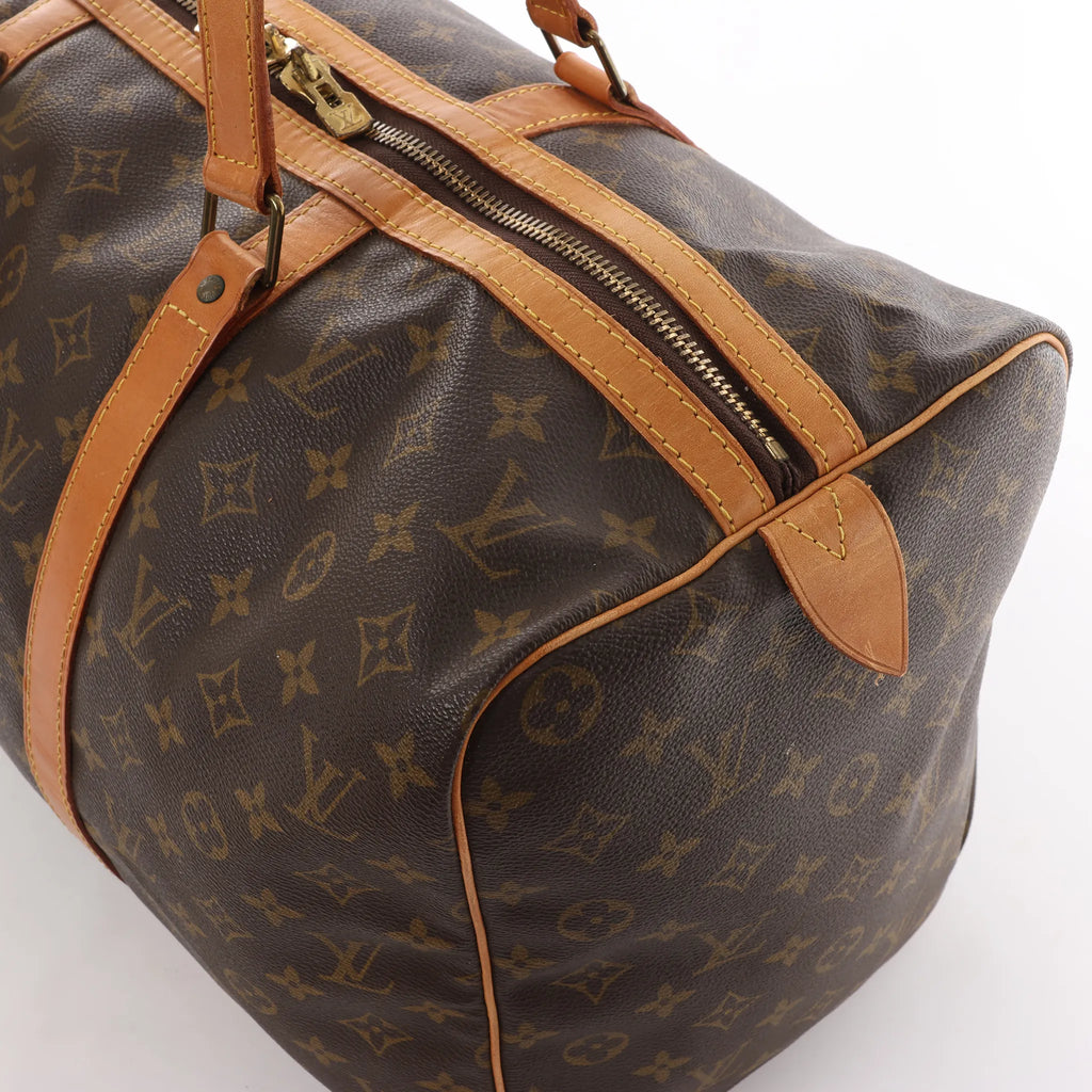 Louis Vuitton Sac Souple 45 Monogram Canvas Travel Bag in Brown M41624