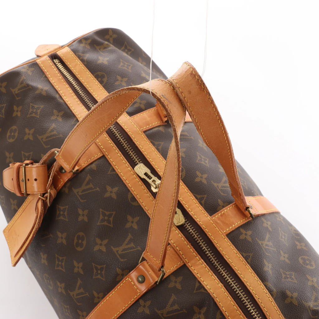 Louis Vuitton Sac Souple 45 Monogram Canvas Travel Bag in Brown M41624