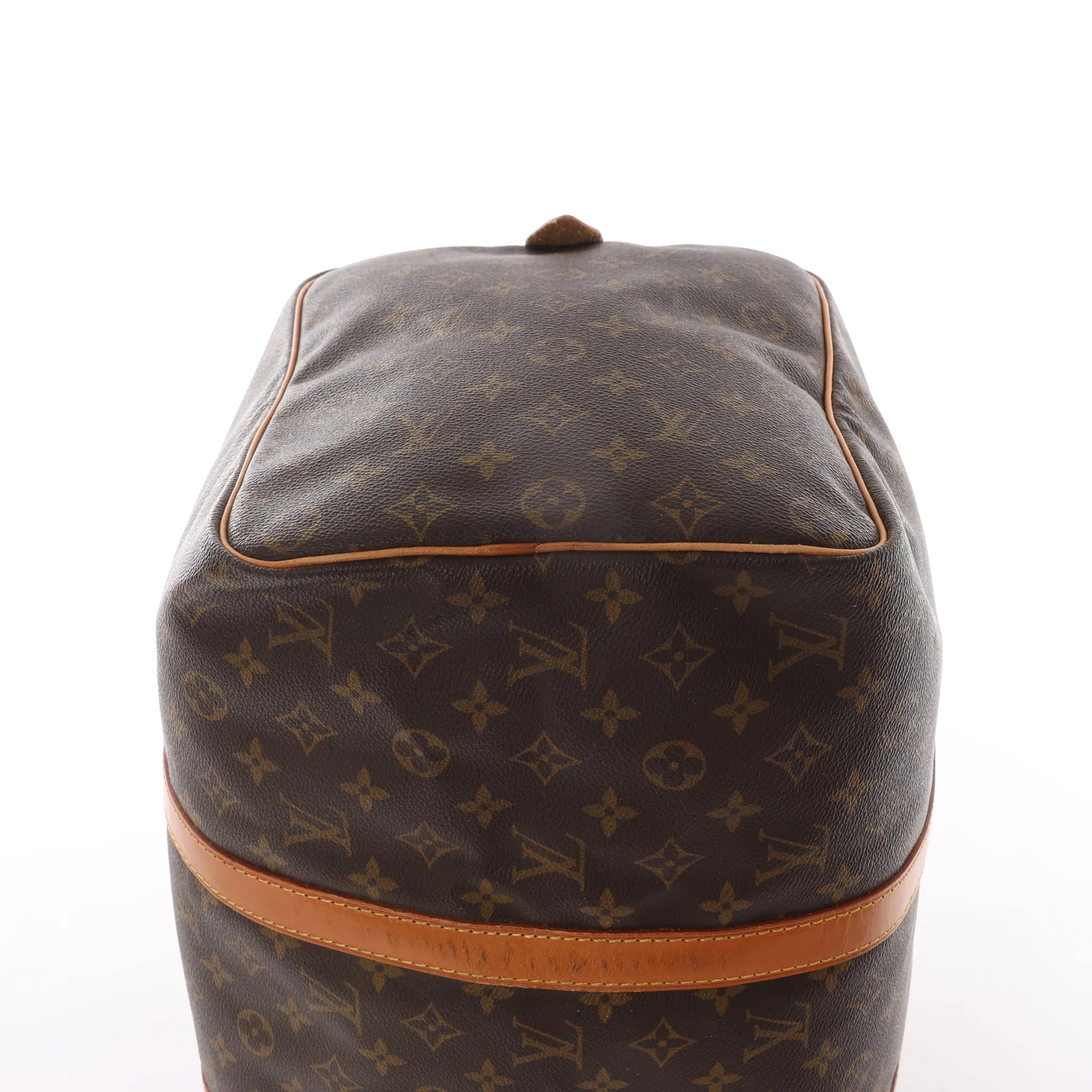 Louis Vuitton Sac Souple 45 Monogram Canvas Travel Bag in Brown M41624