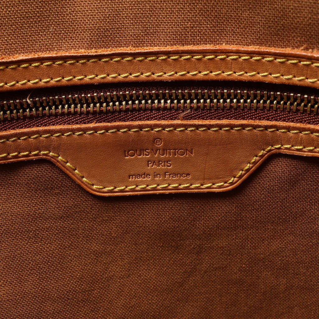 Louis Vuitton Cabas Mezzo Monogram Shoulder Bag in Brown M51151