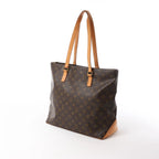 Louis Vuitton Cabas Mezzo Monogram Shoulder Bag in Brown M51151