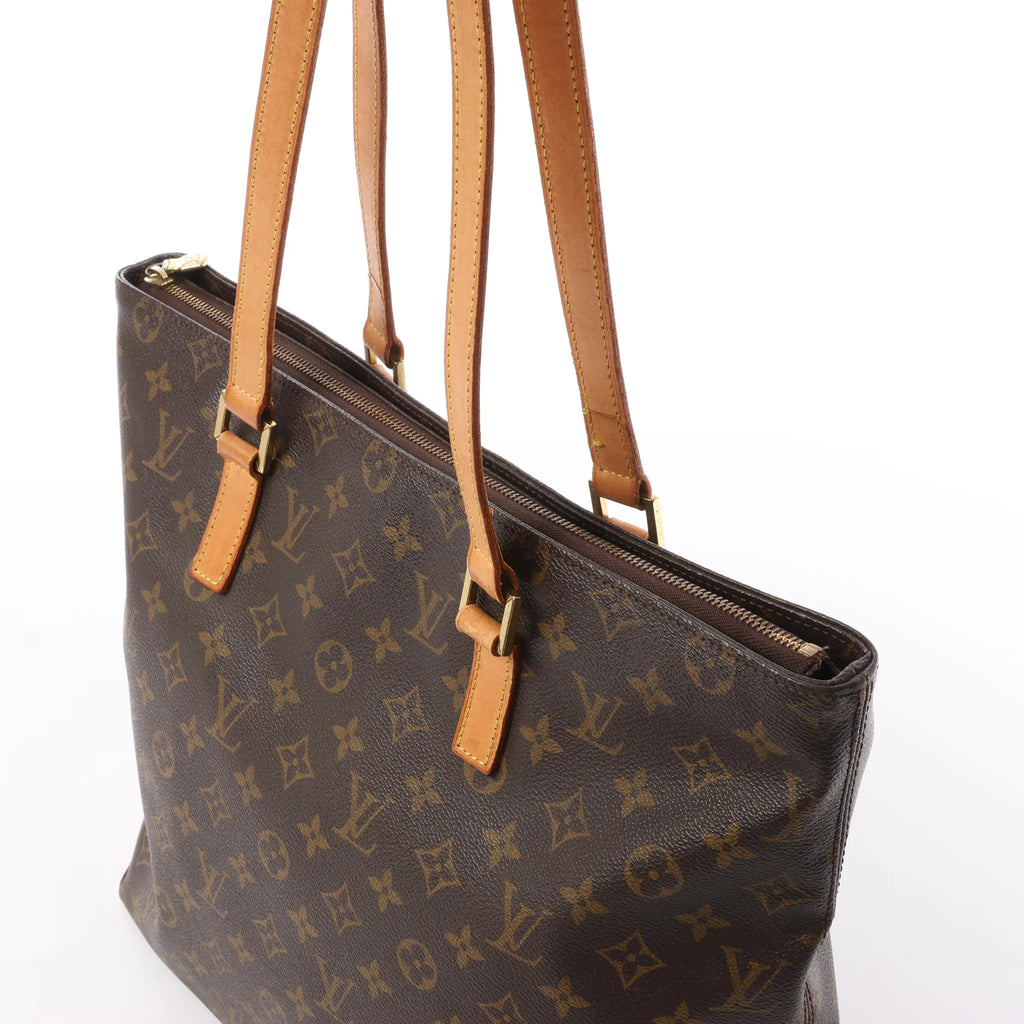 Louis Vuitton Cabas Mezzo Monogram Shoulder Bag in Brown M51151