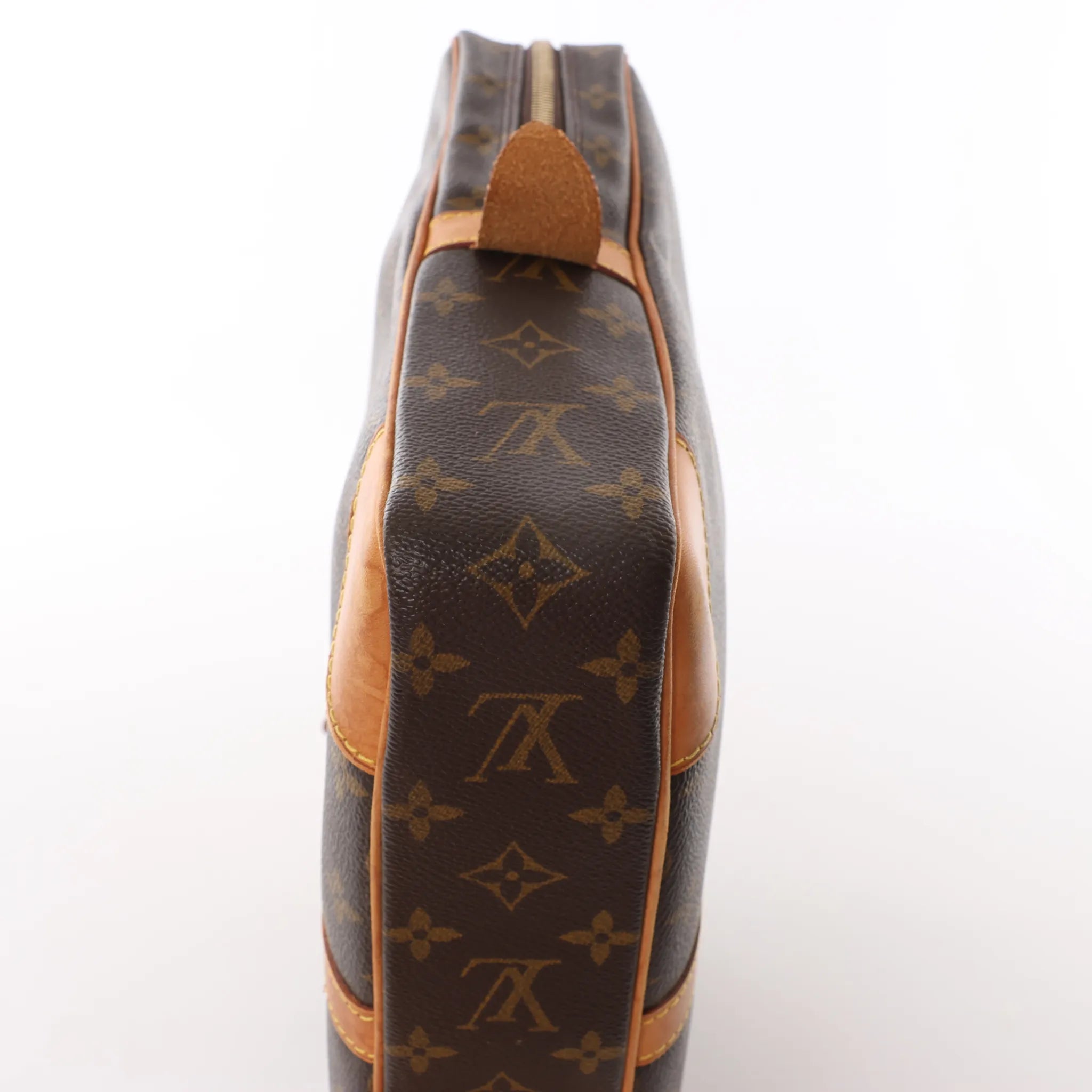 Louis Vuitton Porte Documents Voyage Monogram Canvas Handbag in Brown M53361