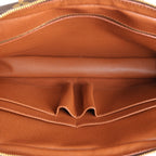 Louis Vuitton Porte Documents Voyage Monogram Canvas Handbag in Brown M53361