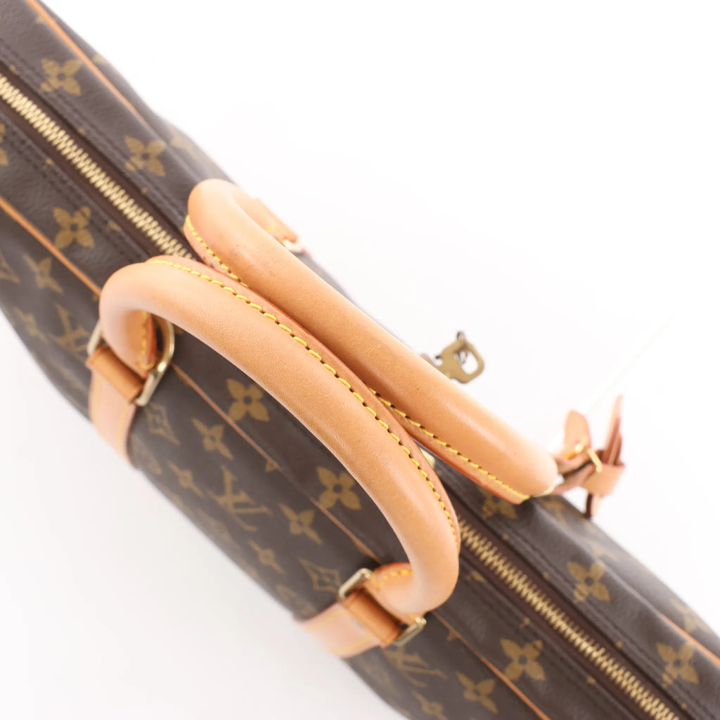 Louis Vuitton Porte Documents Voyage Monogram Canvas Handbag in Brown M53361