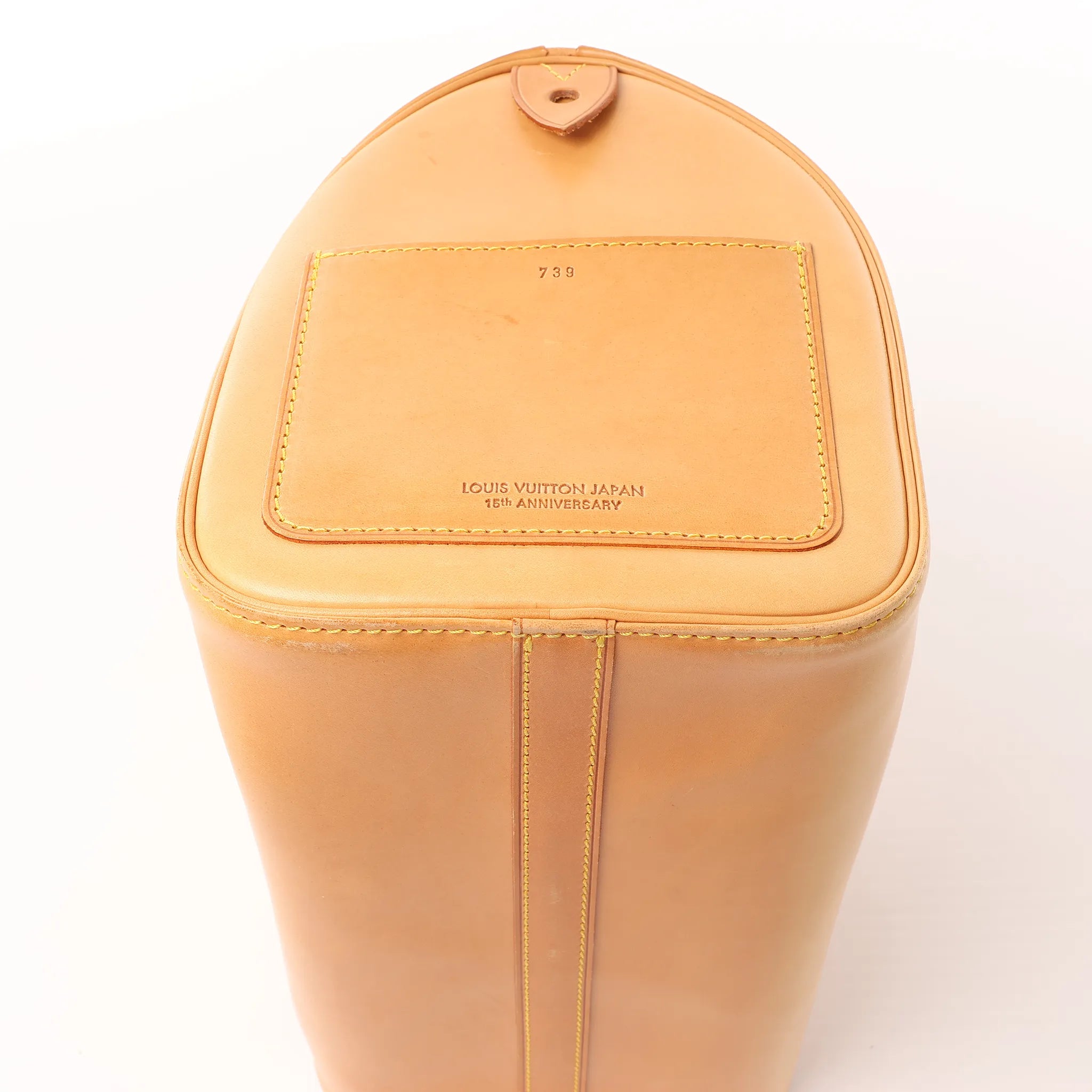Louis Vuitton Speedy 30 Nomade Leather Handbag in Light Brown M85392