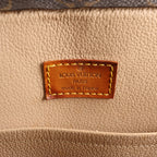 Louis Vuitton Sac Plat Monogram Canvas Handbag in Brown M51140