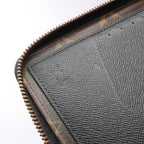 Louis Vuitton Macassar Daily Organizer Monogram Wallet Brown x Black M60679