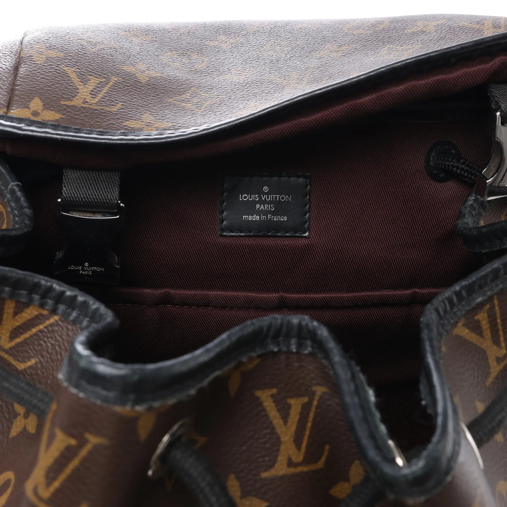 Louis Vuitton Macassar Zack Monogram Canvas Backpack in Brown M43422