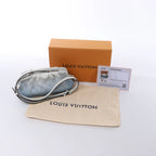 Louis Vuitton Scala Mini Mahina Leather Crossbody Bag in White x Blue M80497