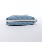 Louis Vuitton Scala Mini Mahina Leather Crossbody Bag in White x Blue M80497
