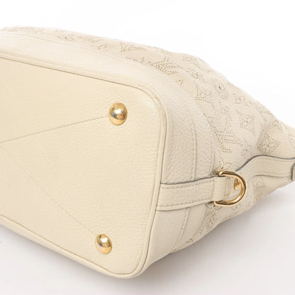 Louis Vuitton Monogram Mahina Stella PM Leather Handbag in Beige M93067