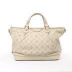 Louis Vuitton Monogram Mahina Stella PM Leather Handbag in Beige M93067
