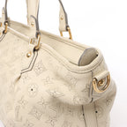 Louis Vuitton Monogram Mahina Stella PM Leather Handbag in Beige M93067