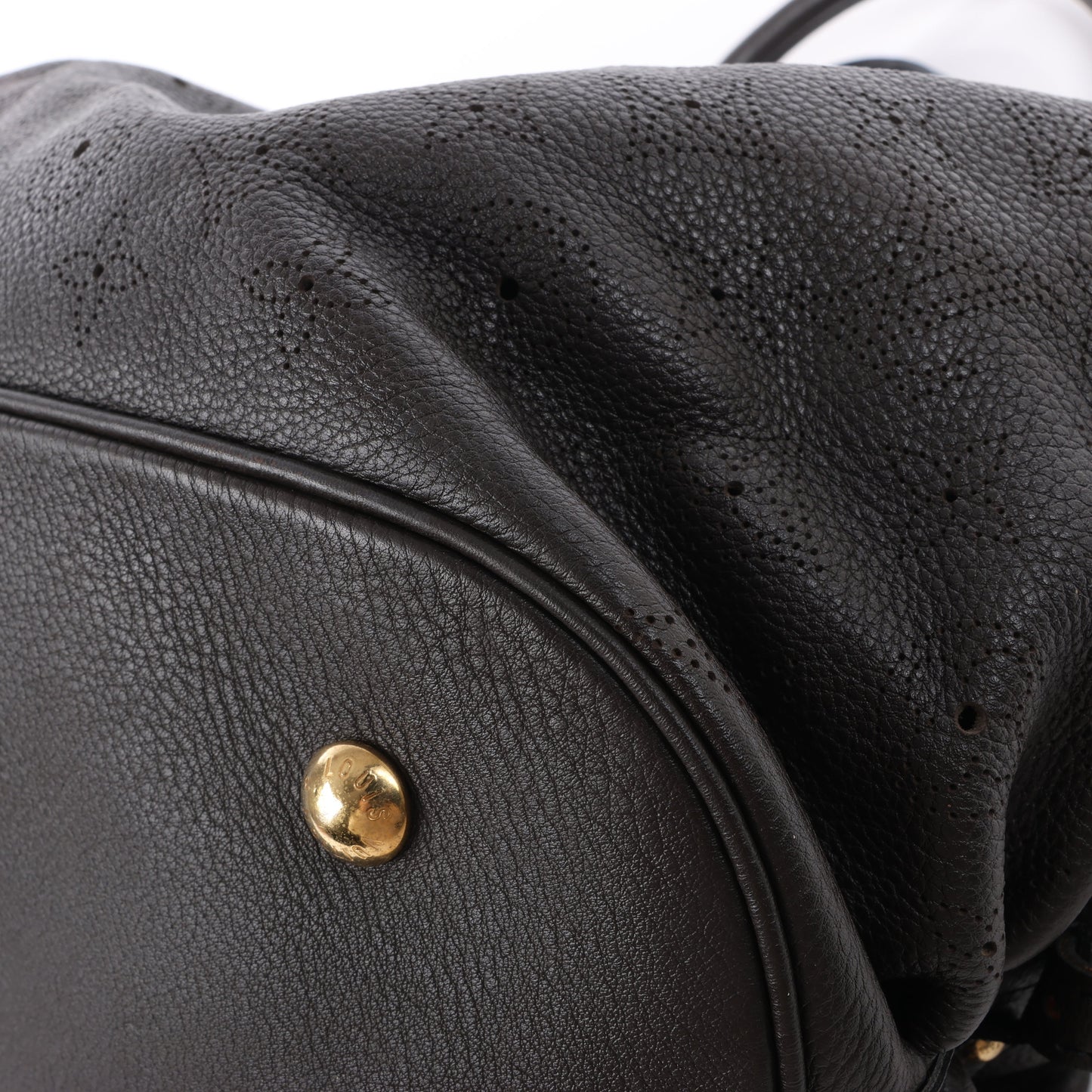 Louis Vuitton Monogram Mahina Leather Lunar XL Handbag in Brown M93810