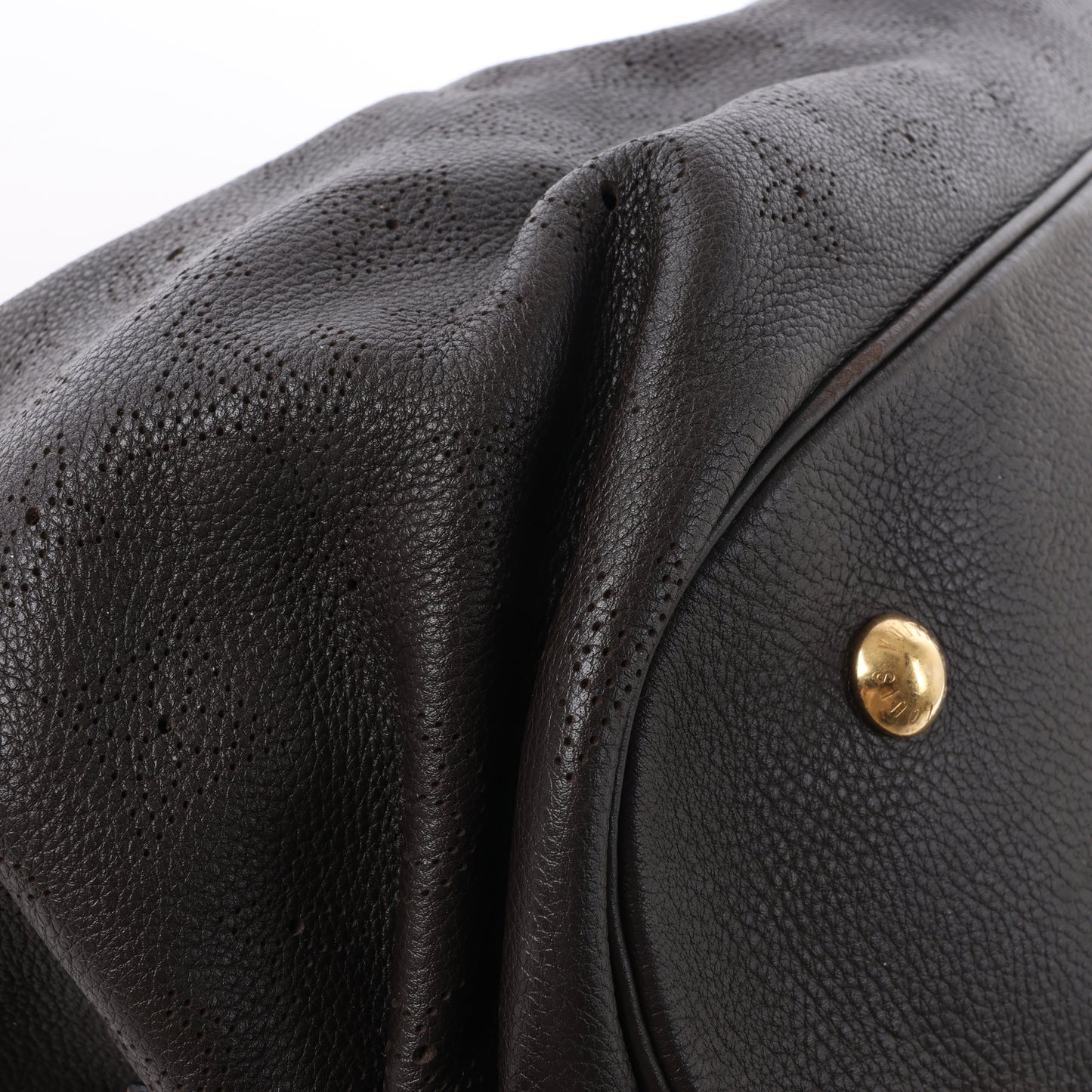 Louis Vuitton Monogram Mahina Leather Lunar XL Handbag in Brown M93810