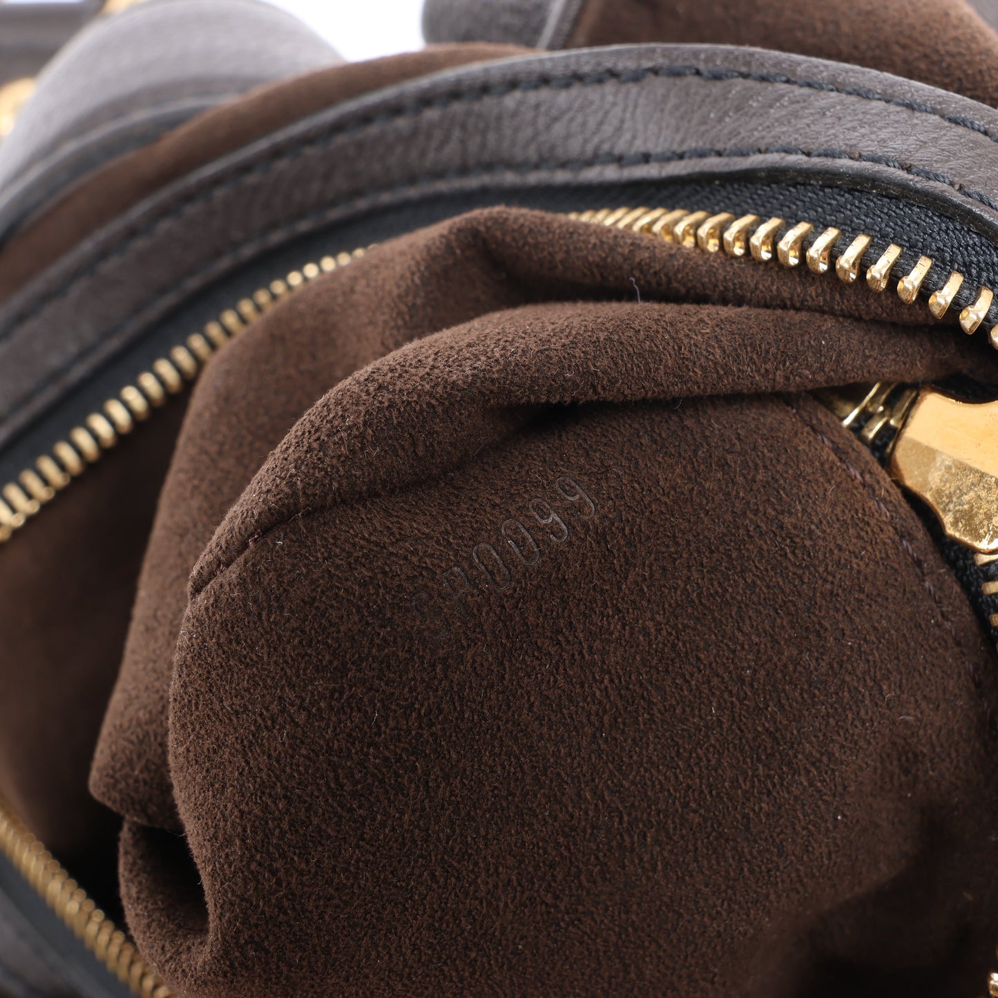 Louis Vuitton Monogram Mahina Leather Lunar XL Handbag in Brown M93810