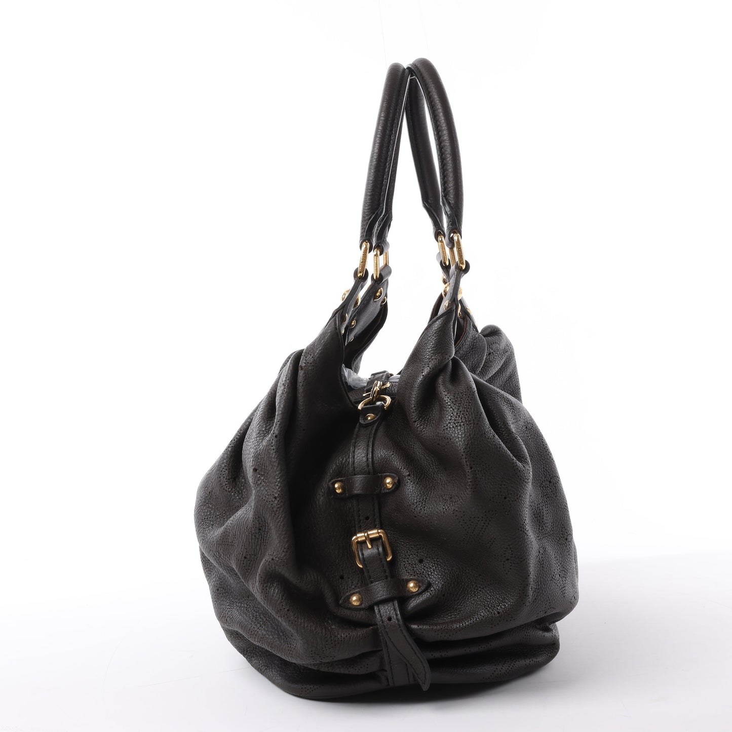 Louis Vuitton Monogram Mahina Leather Lunar XL Handbag in Brown M93810